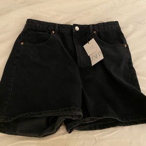 Zara mom fit shorts